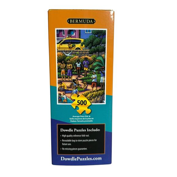 Dowdle Bermuda 500 Piece Jigsaw Puzzle New Collectible Series Paint The Town ￼￼ - Picture 3 of 6